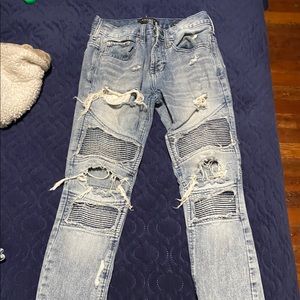 Pacsun Stacked Skinny Jeans
